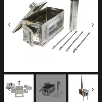 بخاری هیزمی تاشو|بخاری، هیتر، شومینه|اصفهان, جاوان|دیوار