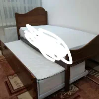 تخت میزبان دار،دوطبقه،دونفره،تک نفره بهراد|تخت و سرویس خواب|قم, شاه ابراهیم|دیوار