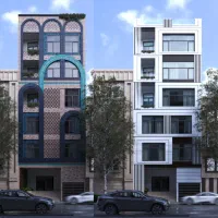 طراحی سه بعدی نما، دکوراسیون، محوطه، کابینت