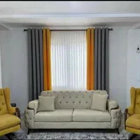 پرده.مینیمال.حریر.مخمل.زبرا اقساطی|پرده، رانر، رومیزی|قم, زاویه|دیوار