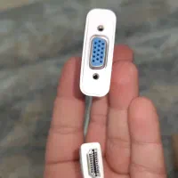 کابل تبدیل مبدل VGA به HDMI + خروجی صدا