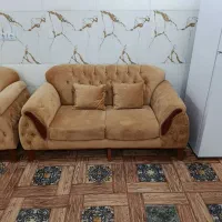 مبل ۷ نفره در حد نو|مبلمان خانگی و میز عسلی|آغاجاری, |دیوار