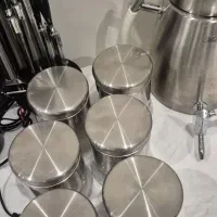 کتری و قوری میلانو ترکیه و بانکه استیل|قوری، کتری، قهوهساز دستی|تهران, کوهک|دیوار