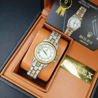 ساعت زنانه فول نگین( پتک فیلیپ و رولکس)