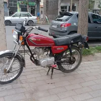 موتور سیکلت مدل ۸۷ مزایده تازه تعمیر