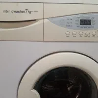 ماشین لباسشویی 7کیلویی ال‌جی سالم وکولر آبی 5000