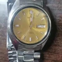 ساعت سیکو 5 صفحه طلایی