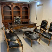 مبلمان اداری کلاسیک، صندلی مدیریت میز کد102|مبلمان اداری|تهران, یافت آباد جنوبی|دیوار