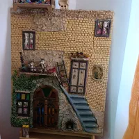 تابلو گلی دست ساز