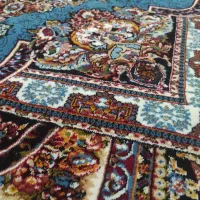 فرش جهیزیه ۶ متری فیروزه ای کاملا نو|فرش|شیراز, دکتر حسابی|دیوار