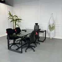 میز مدیریت شیشه ای