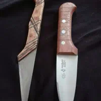 2عدد چاقو خوشدست