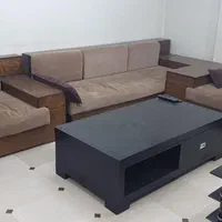 ست مبلمان ۷ نفره استیل با میز نهار خوری ۶ نفره|مبلمان خانگی و میز عسلی|تهران, نیاوران|دیوار