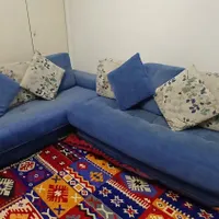 فروش مبل اِل و آینه کنسول چوبی