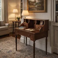 میز تحریر کتابخانه دار  و کانتر رزویشن خاص باکیفیت