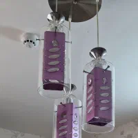 لوستر اتاق خواب یا اشپزخانه بسیار تمیز و شیک