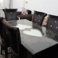 میز نهار خوری شش نفره نو