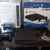 ps4 اسلیم یک ترابایت کپی خور با دو دسته|کنسول، بازی ویدئویی و آنلاین|کرمانشاه, |دیوار