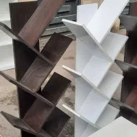 کتابخانه طرح درختی|کتابخانه، شلف، قفسه‌های دیواری|رشت, دیلمان|دیوار