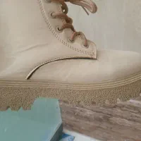 بوت نیم زیپ استخوانی