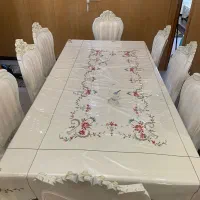 مبل ۷ نفره + میز ناهار خوری|مبلمان خانگی و میز عسلی|شیراز, عفیف‌آباد|دیوار