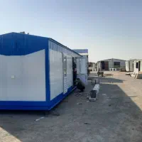 یک دستگاه کانکس ۱۲در۲۵۰ سه اطاقه با آبدرخانه