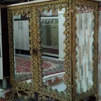 جاکفشی ساعت ایستاده وساعت دیواری بزنز برنجی