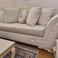 مبلمان و نهارخوری ۸ نفره و میز عسلی و جلو مبلی|مبلمان خانگی و میز عسلی|رشت, کاکتوس|دیوار