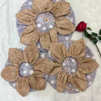 سرویس آشپزخانه کتان‌نخ اعلا|سفره، حوله، دستمال آشپزخانه|مشهد, شیرودی|دیوار