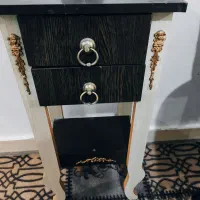 میز تلفن و پنکه