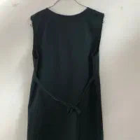 سارافون زیبا سبز رنگ و دکمه دار|لباس|ساری, |دیوار