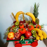 حکاکی کدو و هندوانه شب یلدا|خدمات پذیرایی، مراسم|قزوین, |دیوار