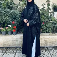 عبای پاییزه مخمل سوییت طرحدار
