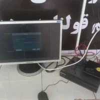 مانیتور دی وی آر ۴ کاناله هارد و مودم در حد نو
