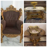 مبل هفت نفره با میز وعسلی