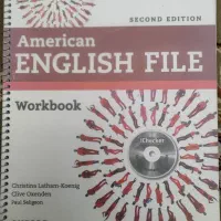 کتاب دوجلدی American English file|کتاب و مجله آموزشی|تهران, شهرک دانشگاه|دیوار