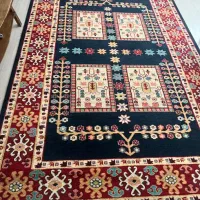 فرش ۶متری زمینه سرمه ای