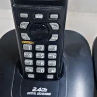 دو عددتلفن بی سیم پاناسونیک|تلفن رومیزی|مشهد, انقلاب|دیوار