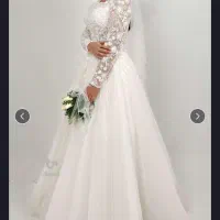 فروش لباس عروس اروپایی سایز ۳۶ الی ۴۲