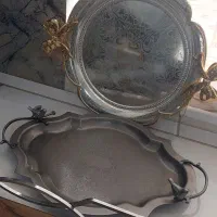 سینی چایی و ادویه پاش