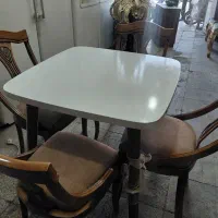 میز ناهار تمام چوب