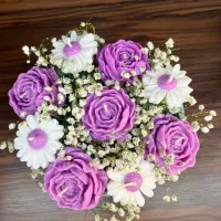 باکس گل شمع