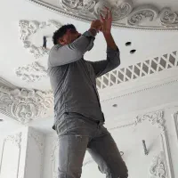 طراحی و اجرا گچبری دستی|خدمات پیشه و مهارت|کیش, |دیوار