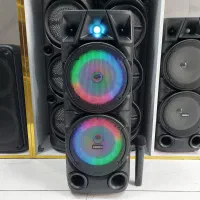 اسپیکر باند تکی شارژی میکروفون بیسیم|سیستم صوتی خانگی|تبریز, |دیوار