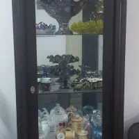 بوفه قهوه ای سوخته کاملا سالم درحد نو