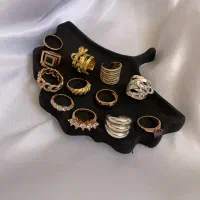 انگشتر پلاک زنجیر النگو بنگل و دستبند برند ژوپینگ