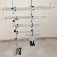 مبرد کندانسور شیشه پیرکس تقطیر گلابگیر آبی و برقی