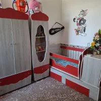 تخت و کمد کودک|تخت و صندلی بچه|ماهدشت, |دیوار