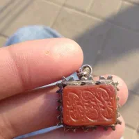 آویزعقیق کهنه خطی|جواهرات|اردبیل, |دیوار