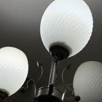 لوستر سه شاخه|لوستر و چراغ آویز|گرگان, |دیوار